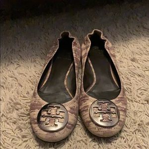 Tory Burch flats- tan